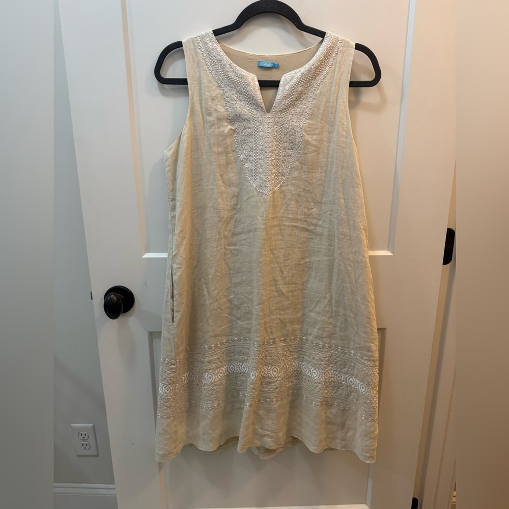 J. McLaughlin linen dress